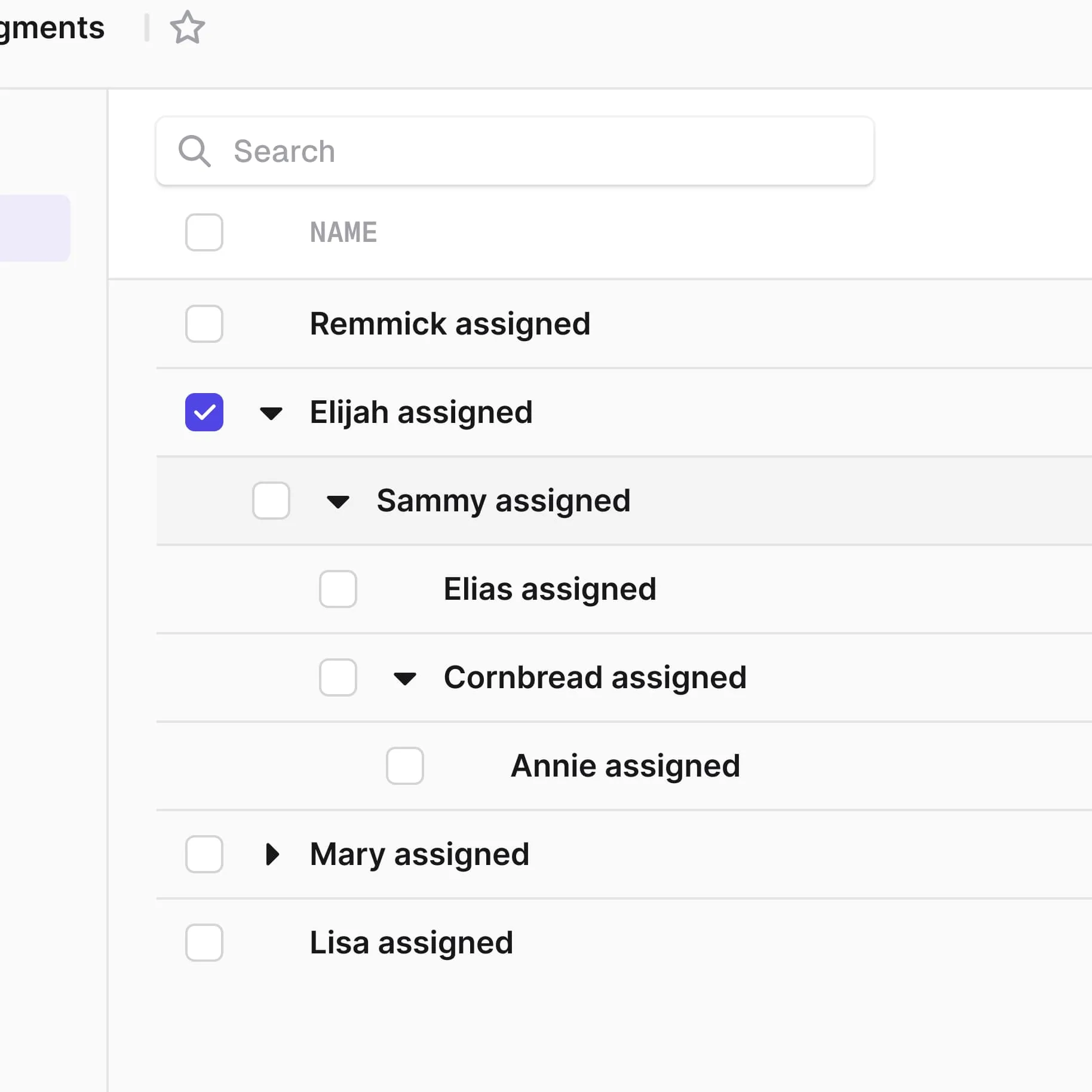Erxes segments